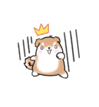 たれ耳柴犬♡お返事・挨拶スタンプ（個別スタンプ：32）