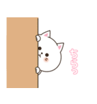 わん×にゃんカップル♡彼女用（個別スタンプ：9）