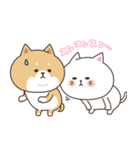 わん×にゃんカップル♡彼女用（個別スタンプ：13）