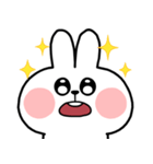 Popup あまえんぼうさちゃんのかお（個別スタンプ：2）