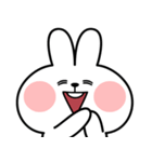 Popup あまえんぼうさちゃんのかお（個別スタンプ：4）