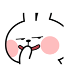 Popup あまえんぼうさちゃんのかお（個別スタンプ：8）