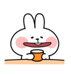 Popup あまえんぼうさちゃんのかお（個別スタンプ：9）