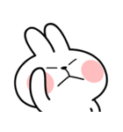 Popup あまえんぼうさちゃんのかお（個別スタンプ：13）