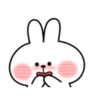 Popup あまえんぼうさちゃんのかお（個別スタンプ：15）