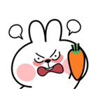 Popup あまえんぼうさちゃんのかお（個別スタンプ：17）