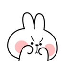 Popup あまえんぼうさちゃんのかお（個別スタンプ：19）