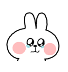 Popup あまえんぼうさちゃんのかお（個別スタンプ：21）