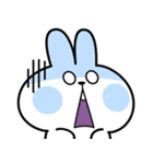 Popup あまえんぼうさちゃんのかお（個別スタンプ：22）