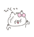 くまやん。362〜擬音〜（個別スタンプ：17）