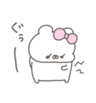くまやん。362〜擬音〜（個別スタンプ：21）