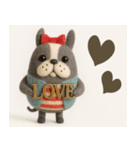 mottoの4匹のDD物語♡毎日（個別スタンプ：3）