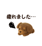 大きめ文字が見やすい♥フロッキーわんこ（個別スタンプ：19）