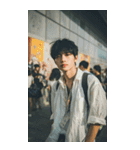 彼氏なうに使っていいよ♡（個別スタンプ：16）