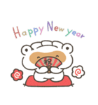 【再販/修正版】餃子のたぬき 年末年始編（個別スタンプ：8）