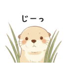 わがまま甘えたいカワウソ4[構って寂しい]（個別スタンプ：24）