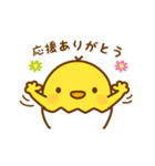 ひよこのピヨたん_ ガンバレ（個別スタンプ：8）