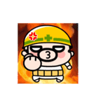 動く！毎日爆発！おやじ君（個別スタンプ：23）