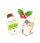 ネコたちと冬スイーツ【年末年始】(再販)（個別スタンプ：27）