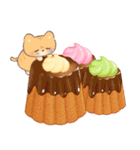 ネコたちと冬スイーツ【年末年始】(再販)（個別スタンプ：28）