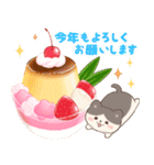 ネコたちと冬スイーツ【年末年始】(再販)（個別スタンプ：40）