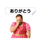 おじさんアイドルメッセージスタンプ（個別スタンプ：4）