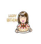 動くジャンスカのおねーさん（個別スタンプ：10）