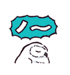 シロフクロウです（個別スタンプ：14）