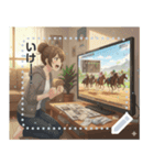 競馬女子の日常（個別スタンプ：15）