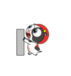 大きな目のかわいいウシはもう疲れた（個別スタンプ：8）