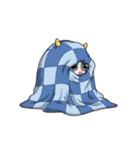 大きな目のかわいいウシはもう疲れた（個別スタンプ：31）