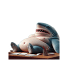 サメボクサーのムカつくリアクション全集（個別スタンプ：2）