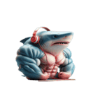 サメボクサーのムカつくリアクション全集（個別スタンプ：19）