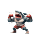 サメボクサーのムカつくリアクション全集（個別スタンプ：23）