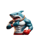 サメボクサーのムカつくリアクション全集（個別スタンプ：29）