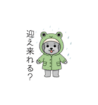 ？疑問形？のトイプードル（個別スタンプ：24）