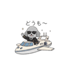 セレブに憧れるトイプードル（個別スタンプ：10）