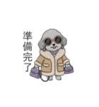 セレブに憧れるトイプードル（個別スタンプ：30）