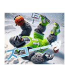 ゴリラ×バスケットボール 第21弾！冬！（個別スタンプ：26）