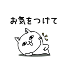 じろりねこ敬語毎日シンプル（個別スタンプ：30）