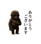 【踊る】イケメンコゴリラ（個別スタンプ：7）
