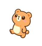 反逆くまちゃん4 - 無言のリアクション（個別スタンプ：11）