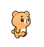 反逆くまちゃん4 - 無言のリアクション（個別スタンプ：12）