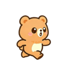 反逆くまちゃん4 - 無言のリアクション（個別スタンプ：16）