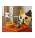 mottoのキャリコの世界♡冬（個別スタンプ：3）