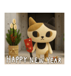 mottoのキャリコの世界♡冬（個別スタンプ：9）