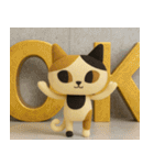 mottoのキャリコの世界♡冬（個別スタンプ：17）