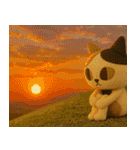 mottoのキャリコの世界♡冬（個別スタンプ：32）