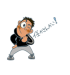 Hiroki。心のポーズ【似顔絵】（個別スタンプ：2）