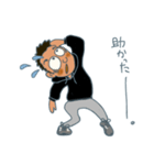 Hiroki。心のポーズ【似顔絵】（個別スタンプ：24）